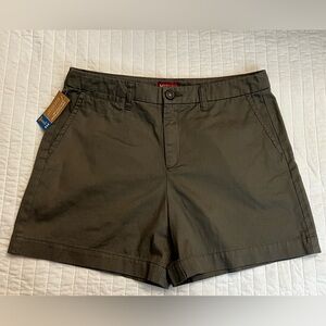 Merona Womens Olive Green Cotton Shorts